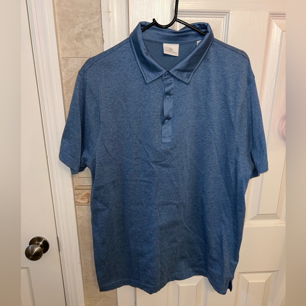 Lite Blue Mens Polo